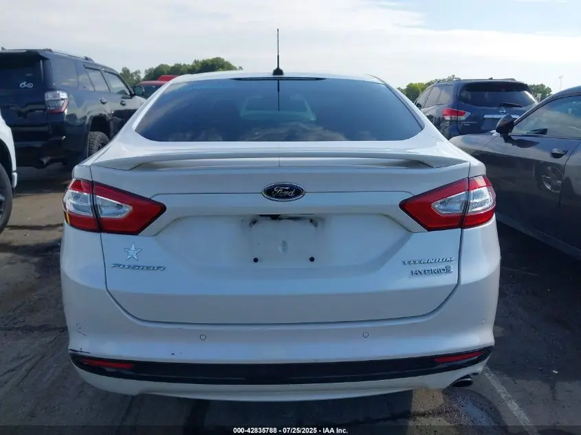 2015 FORD FUSION HYBRID TITANIUM