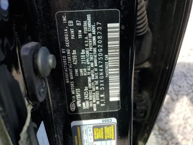 2013 KIA OPTIMA EX  