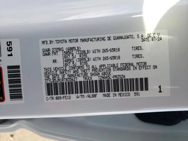 2024 TOYOTA TACOMA DOUBLE CAB  