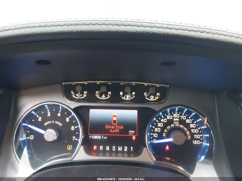 2011 FORD F-150 PLATINUM