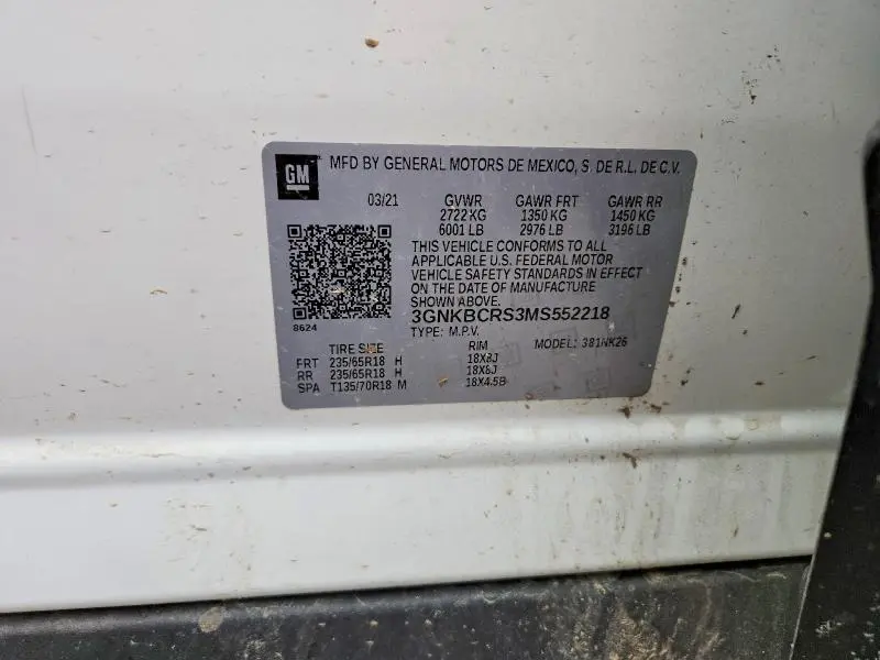 2021 CHEVROLET BLAZER 2LT  