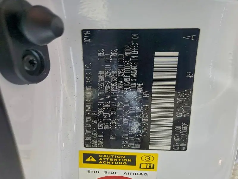 2015 LEXUS RX 350 BASE  