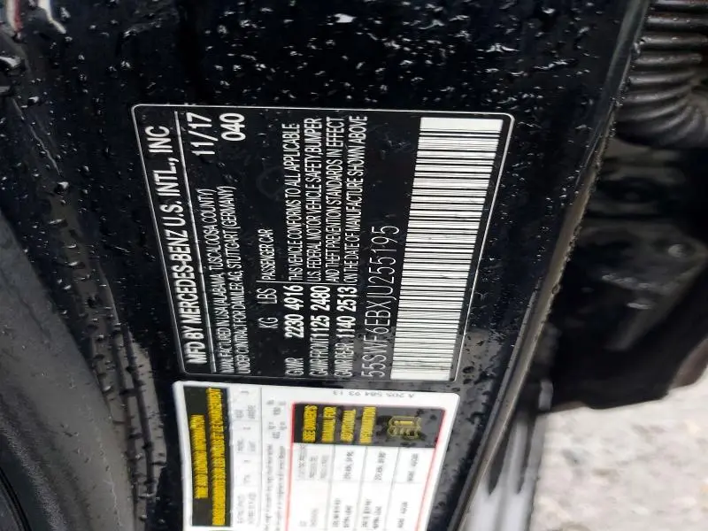 2018 MERCEDES-BENZ C 43 4MATIC AMG  