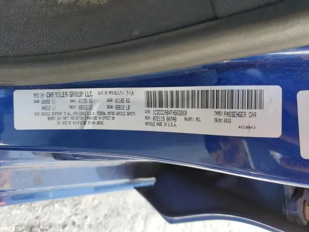 2015 CHRYSLER 200 LIMITED  