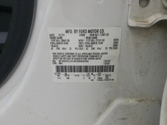 2014 FORD EDGE   