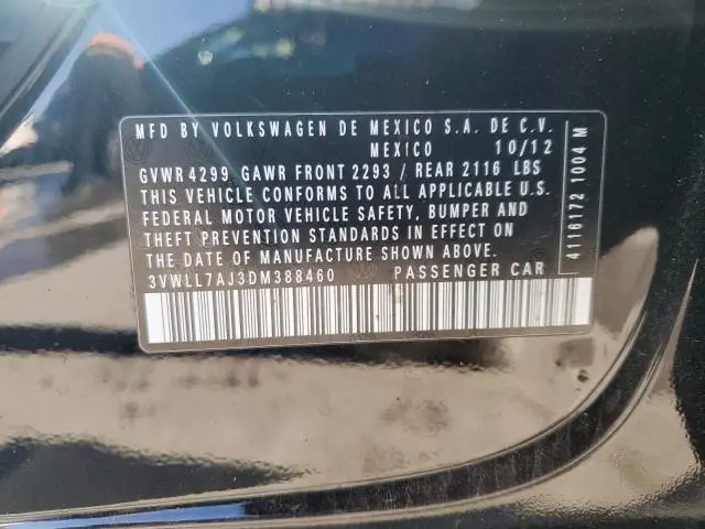 2013 VOLKSWAGEN JETTA TDI  