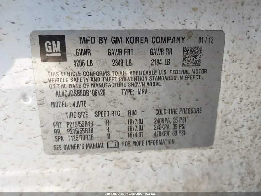 2013 BUICK ENCORE PREMIUM