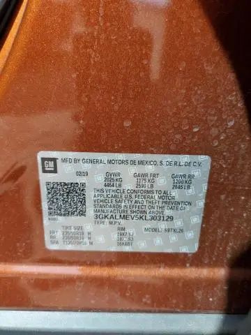 2019 GMC TERRAIN SLE  