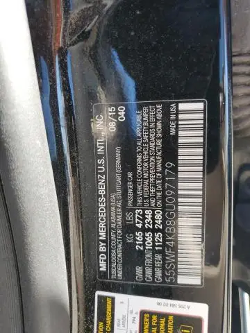 2016 MERCEDES-BENZ C 300 4MATIC  