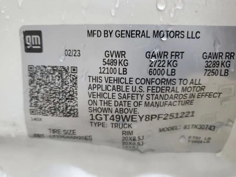 2023 GMC SIERRA K3500 DENALI  