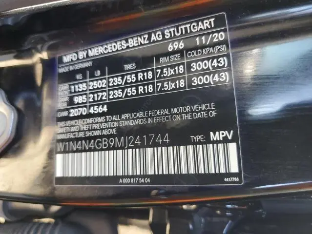 2021 MERCEDES-BENZ GLA 250