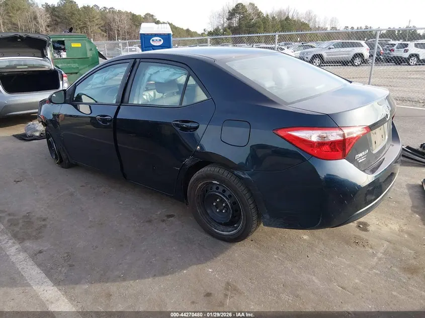 2017 TOYOTA COROLLA LE