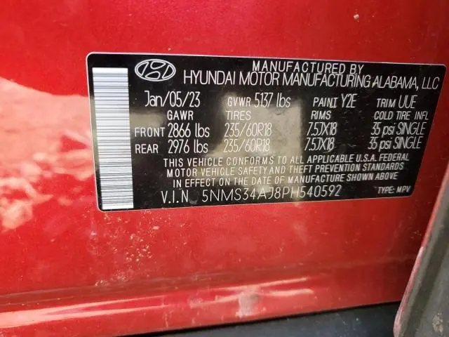 2023 HYUNDAI SANTA FE SEL PREMIUM  