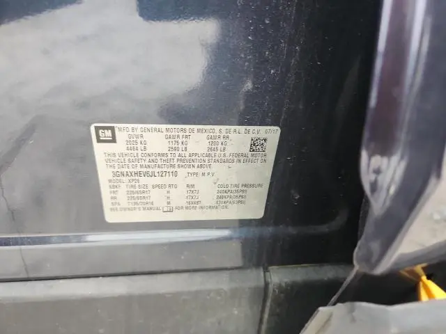 2018 CHEVROLET EQUINOX LS  