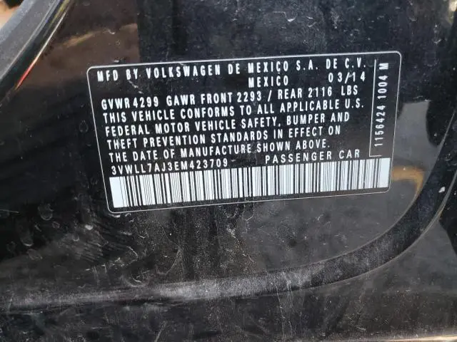 2014 VOLKSWAGEN JETTA TDI  