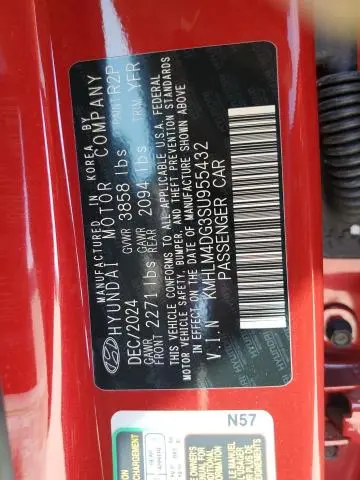 2025 HYUNDAI ELANTRA SEL SPORT  