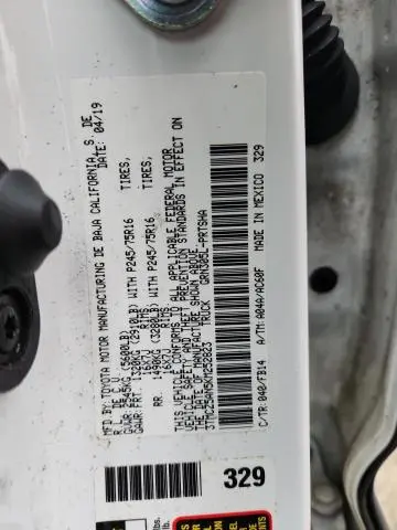 2019 TOYOTA TACOMA DOUBLE CAB  