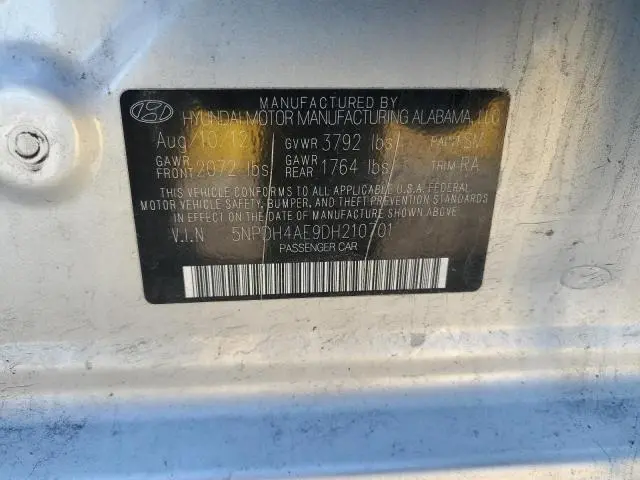 2013 HYUNDAI ELANTRA GLS  