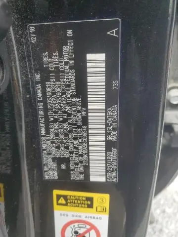 2011 LEXUS RX 350 BASE  