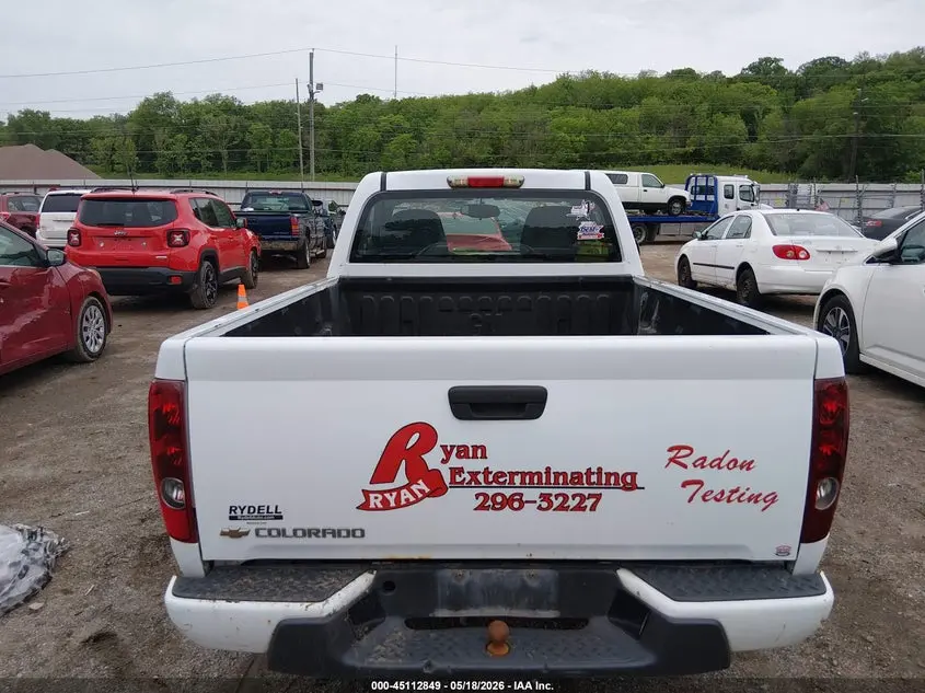 2012 CHEVROLET COLORADO WORK TRUCK