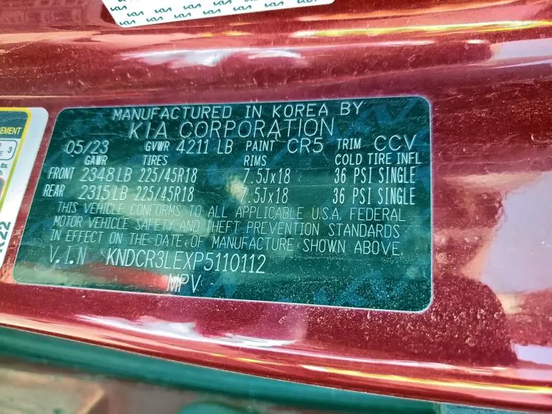 2023 KIA NIRO EX  