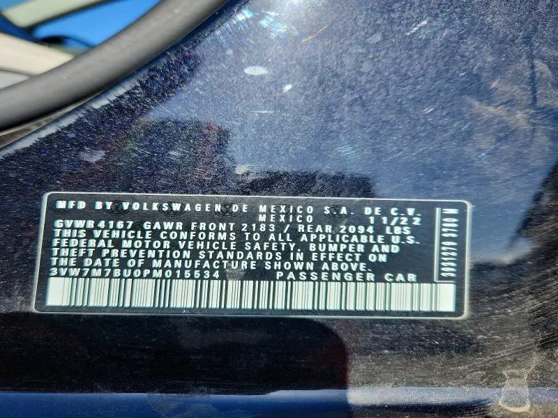 2023 VOLKSWAGEN JETTA SE  