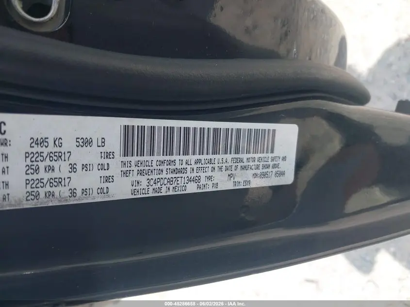 2014 DODGE JOURNEY AMERICAN VALUE PKG