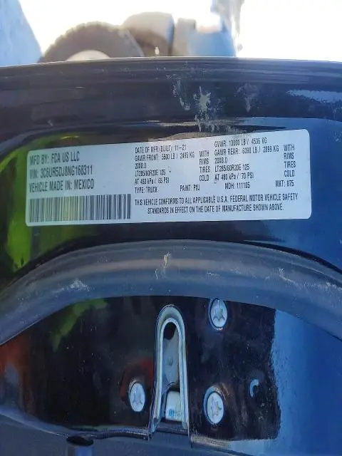 2022 RAM 2500 BIG HORN/LONE STAR  