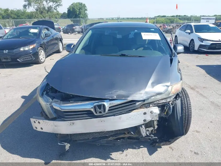 2012 HONDA CIVIC LX