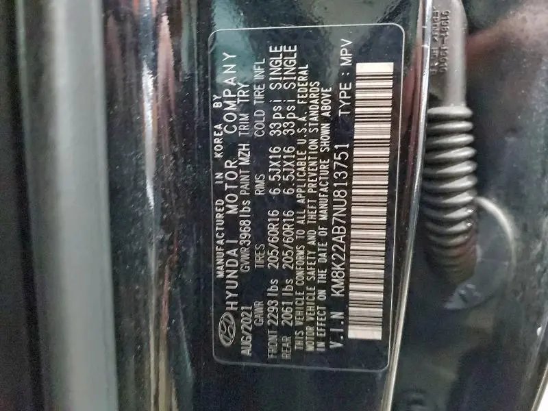 2022 HYUNDAI KONA SEL  