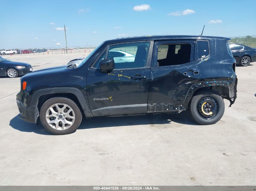 2018 JEEP RENEGADE LATITUDE FWD