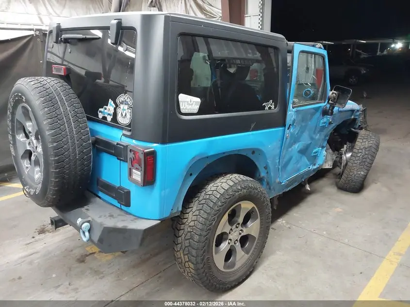 2017 JEEP WRANGLER SAHARA 4X4
