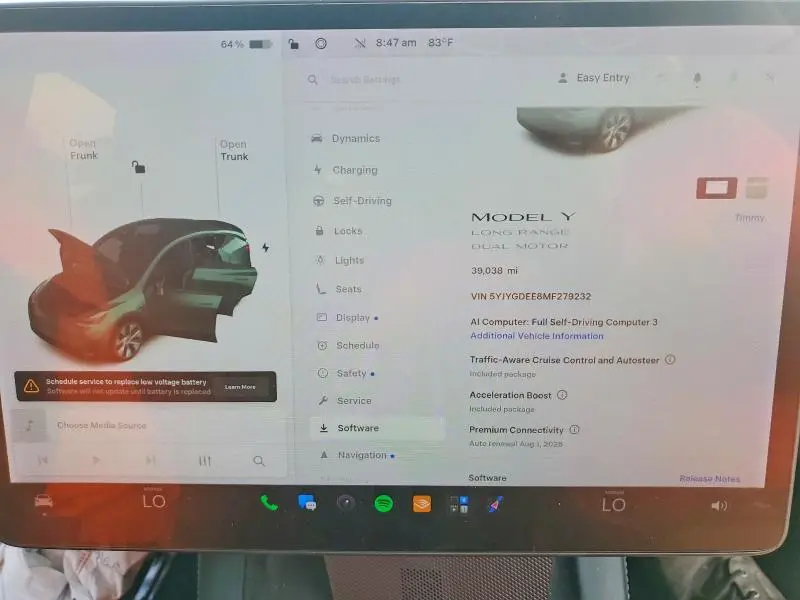 2021 TESLA MODEL Y   