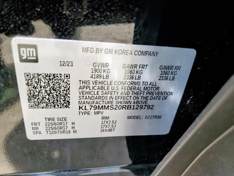 2024 CHEVROLET TRAILBLAZER LS