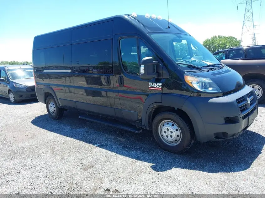 2019 RAM PROMASTER 2500 WINDOW VAN HIGH ROOF 159 WB