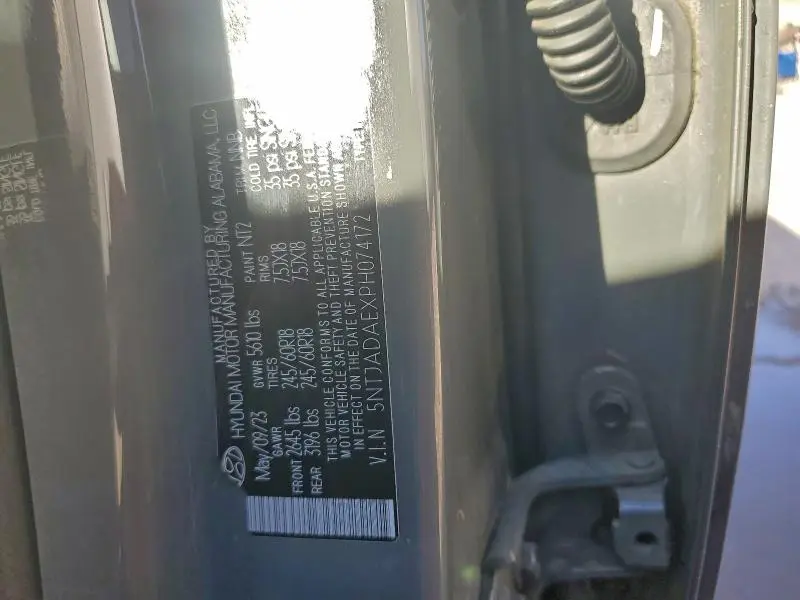 2023 HYUNDAI SANTA CRUZ SE  