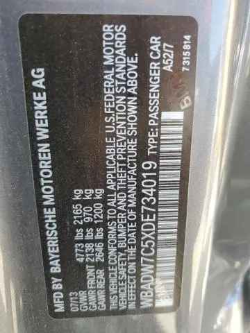 2013 BMW 328 I SULEV  
