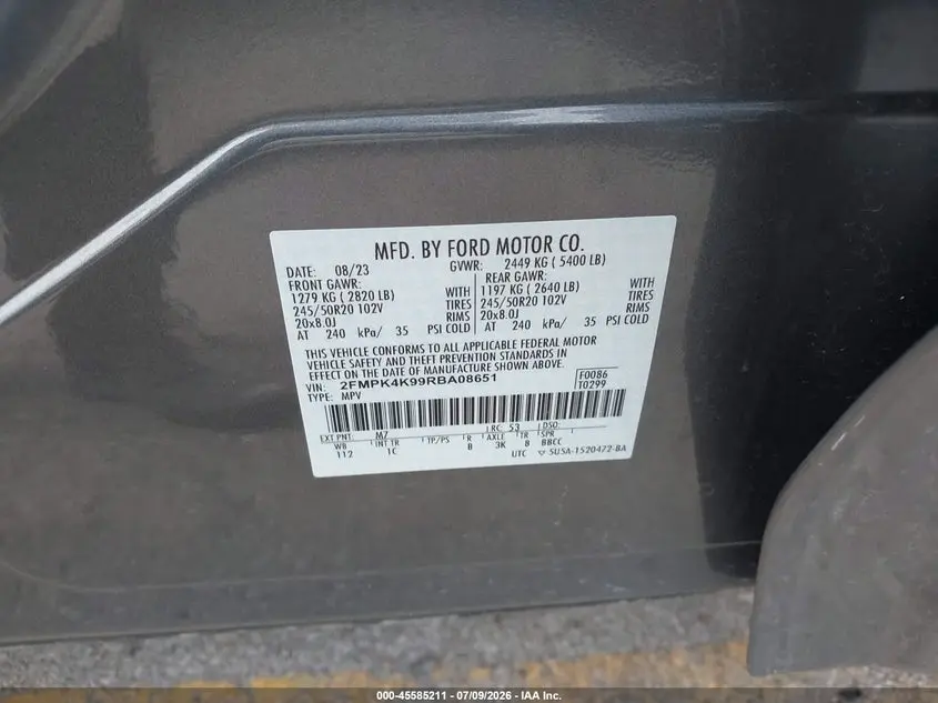 2024 FORD EDGE TITANIUM