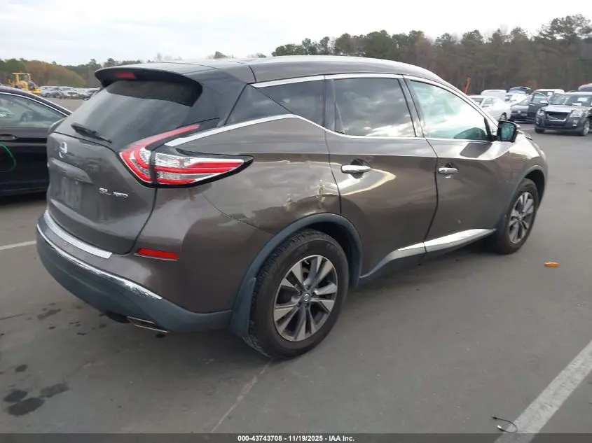 2016 NISSAN MURANO SL