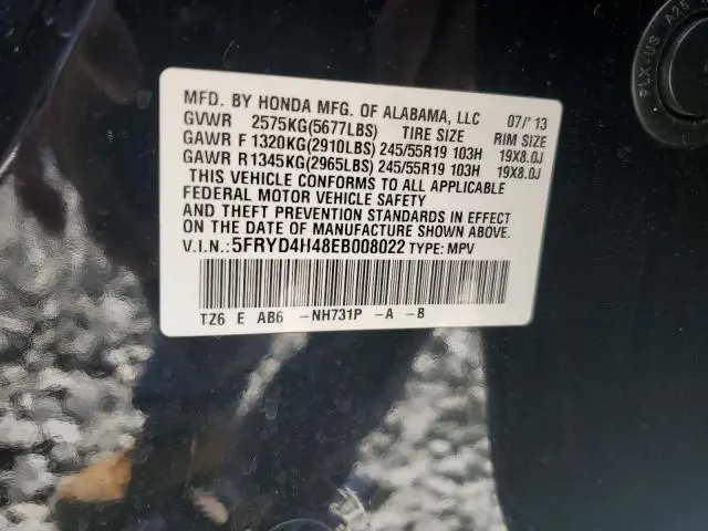 2014 ACURA MDX TECHNOLOGY  