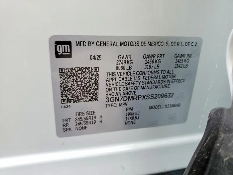 2025 CHEVROLET EQUINOX LT  