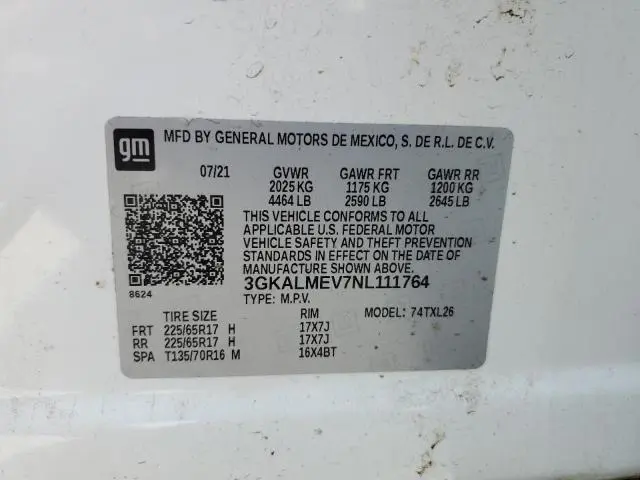 2022 GMC TERRAIN SLE