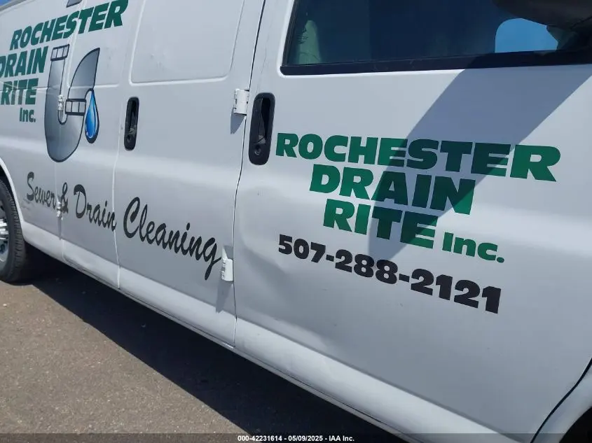 2016 GMC SAVANA 3500 WORK VAN