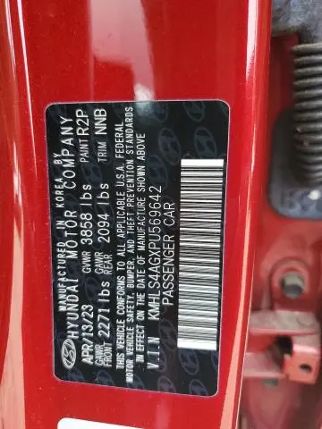 2023 HYUNDAI ELANTRA SEL  