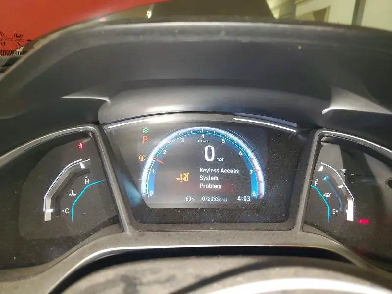 2019 HONDA CIVIC EX  