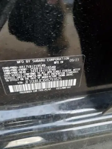 2024 SUBARU IMPREZA RS  