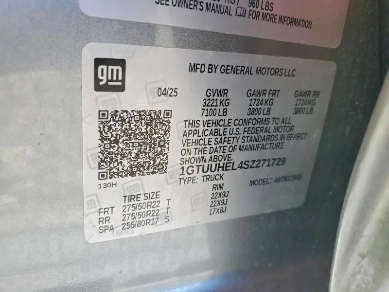 2025 GMC SIERRA K1500 DENALI ULTIMATE  