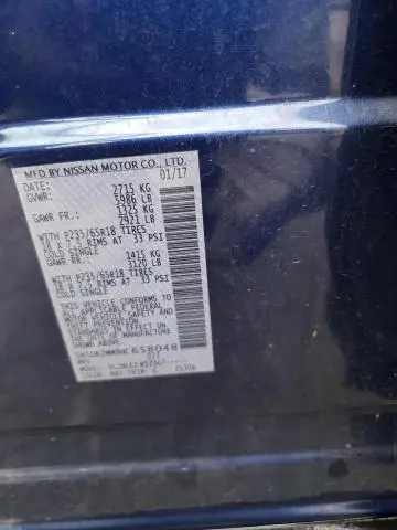 2017 NISSAN PATHFINDER S  