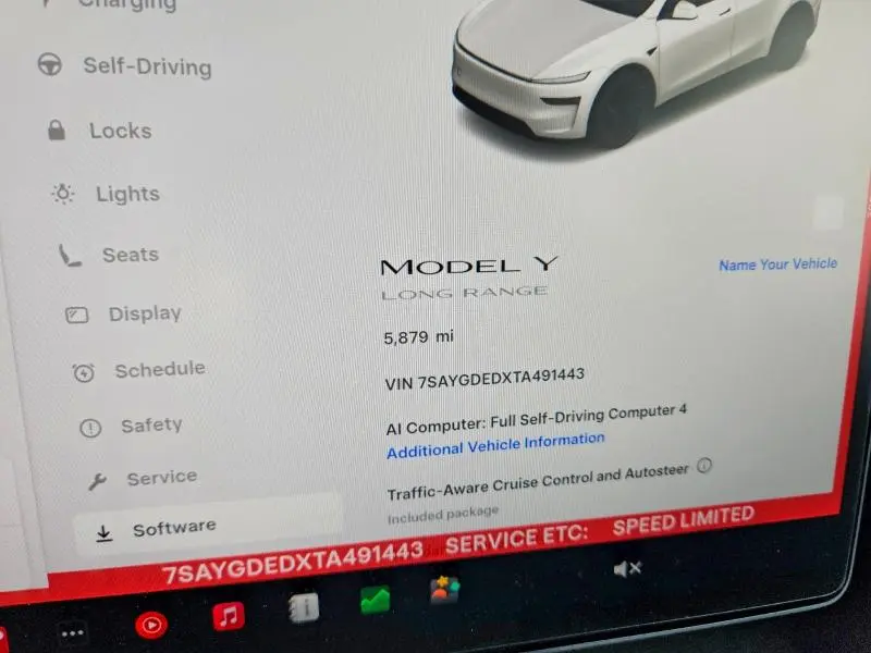 2026 TESLA MODEL Y   