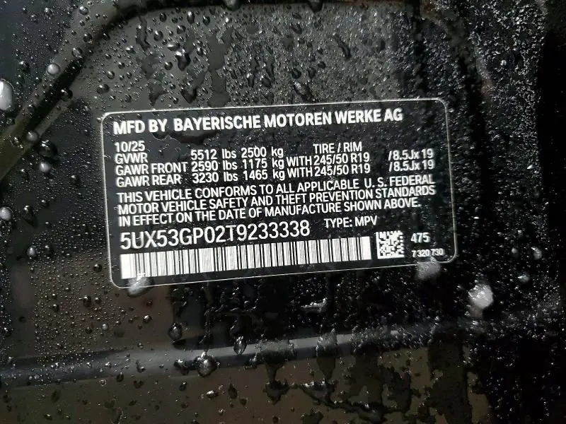 2026 BMW X3 30 XDRIVE  